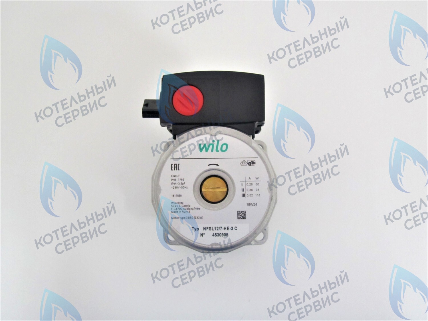 PH-W21CW70-WL118-Комп Двигатель насоса (без улитки) WILO NFSL 12/7 15/7 118w в Санкт-Петербурге