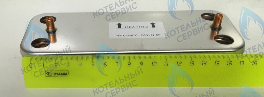 7006902439 Теплообменник пластинчатый  12 пластин (вторичный) E.C.A. в Санкт-Петербурге