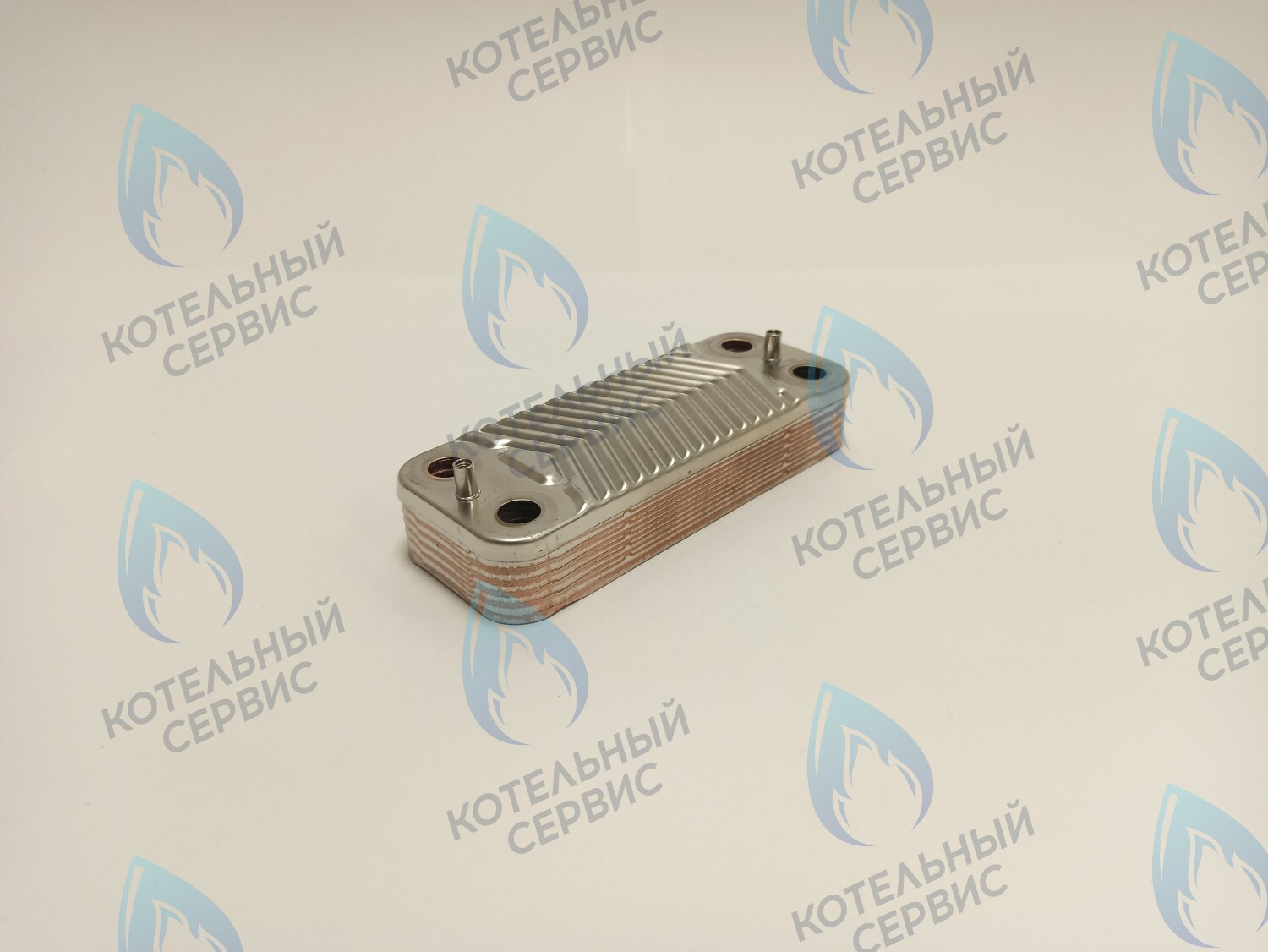 HE008B Теплообменник ГВС 12 пластин FEDERICA BUGATTI Varme 12-24кВт в Санкт-Петербурге