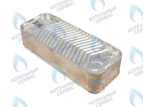 1926288 Вторичный теплообменник ГВС 16 пластин  DC30  DC35  DL30  DL35  HUBERT в Санкт-Петербурге