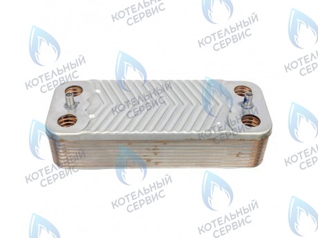 1926288 Вторичный теплообменник ГВС 16 пластин  DC30  DC35  DL30  DL35  HUBERT в Санкт-Петербурге