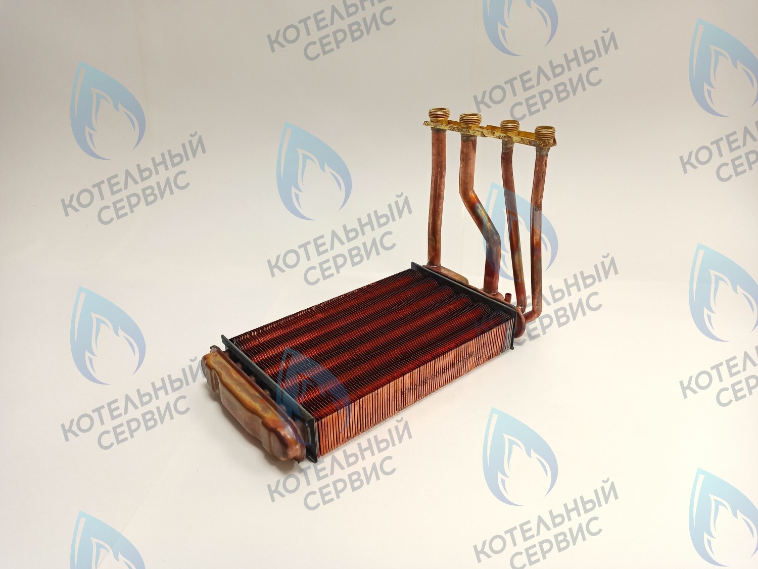 EB031-280-02 Теплообменник битермический Bosch Gaz 4000 W ZWA24-2K(A), Buderus Logamax U052/54 K U042/44  U022/24 K 24Квт (87154065460) в Санкт-Петербурге