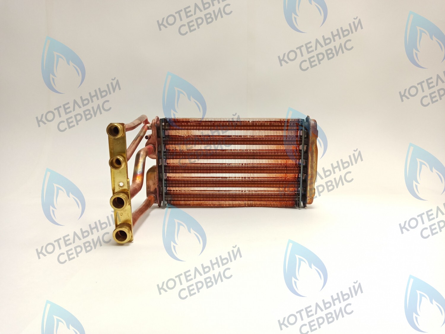 EB031-280-02 Теплообменник битермический Bosch Gaz 4000 W ZWA24-2K(A), Buderus Logamax U052/54 K U042/44  U022/24 K 24Квт (87154065460) в Санкт-Петербурге