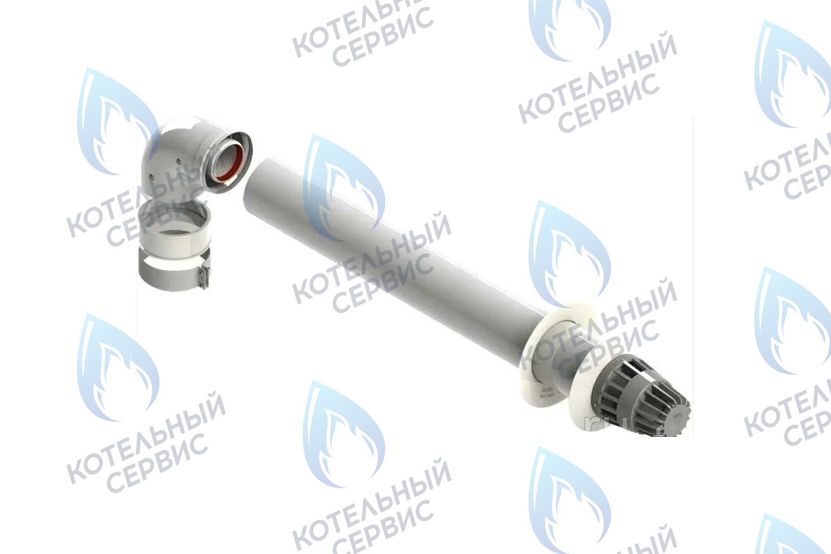  Комплект коаксиального дымохода ARDERIA D 60/100 0,75м в Санкт-Петербурге