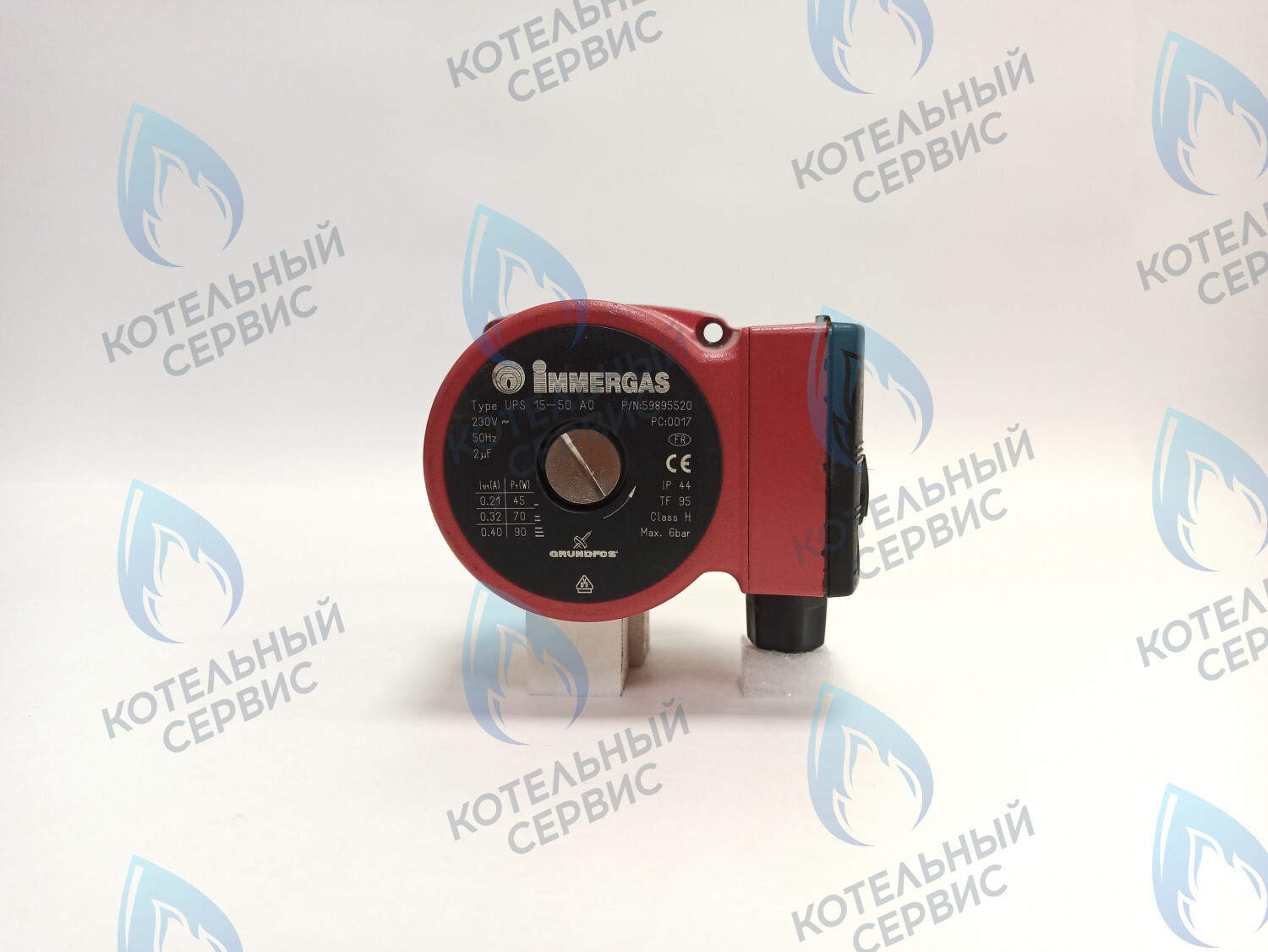 PH-G30CCW50-GR90RED Двигатель насоса Grundfos (без улитки) 15-50 90W (красный) в Санкт-Петербурге