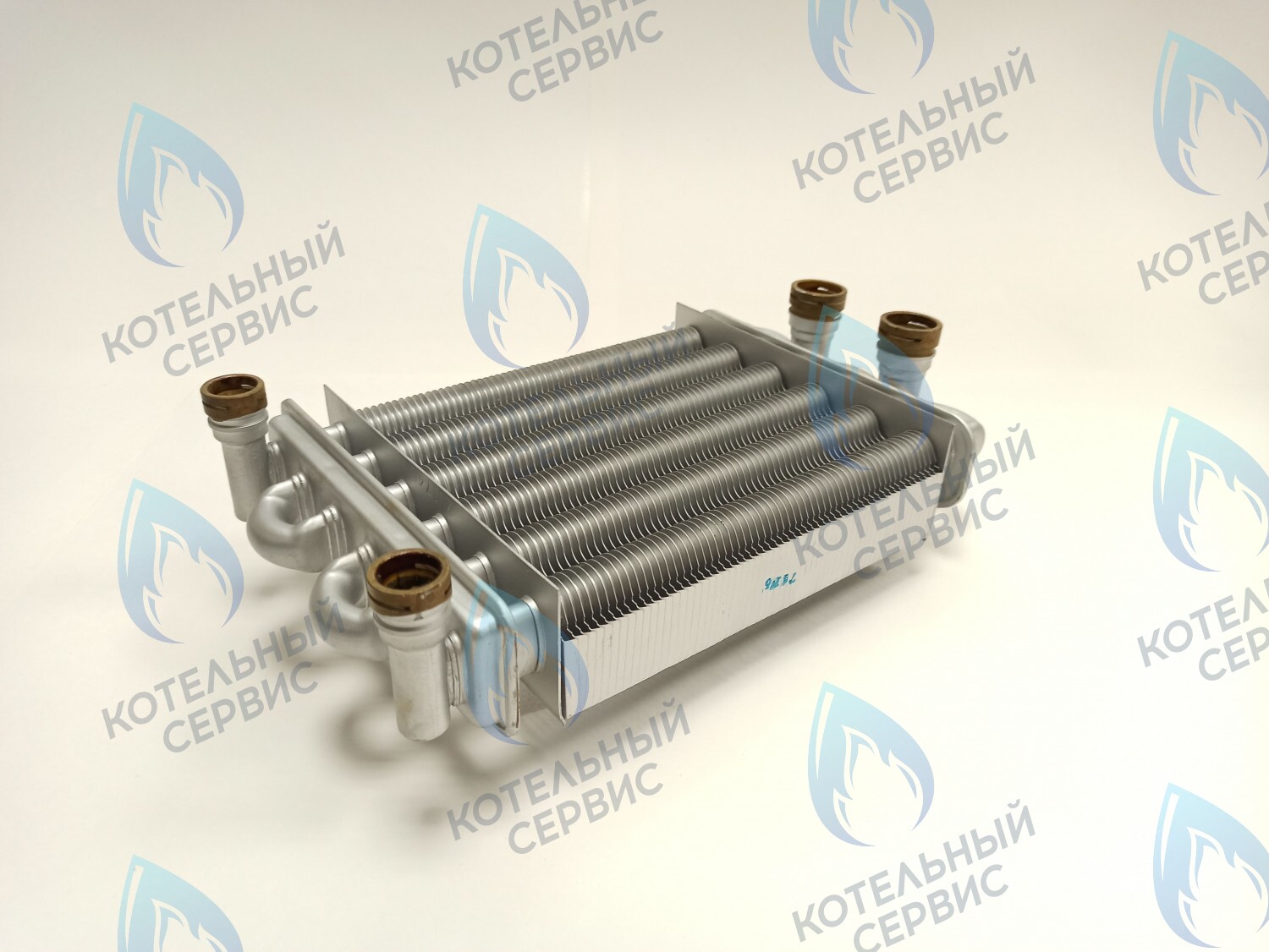 EB012-200-02 Теплообменник битермический 198мм ROC, GAZECO 18-T1/C1 (с 05.2016) в Санкт-Петербурге